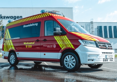 Volkswagen Sachsen WF BF Feuerwehr VW MAN Rot Wasser 1101